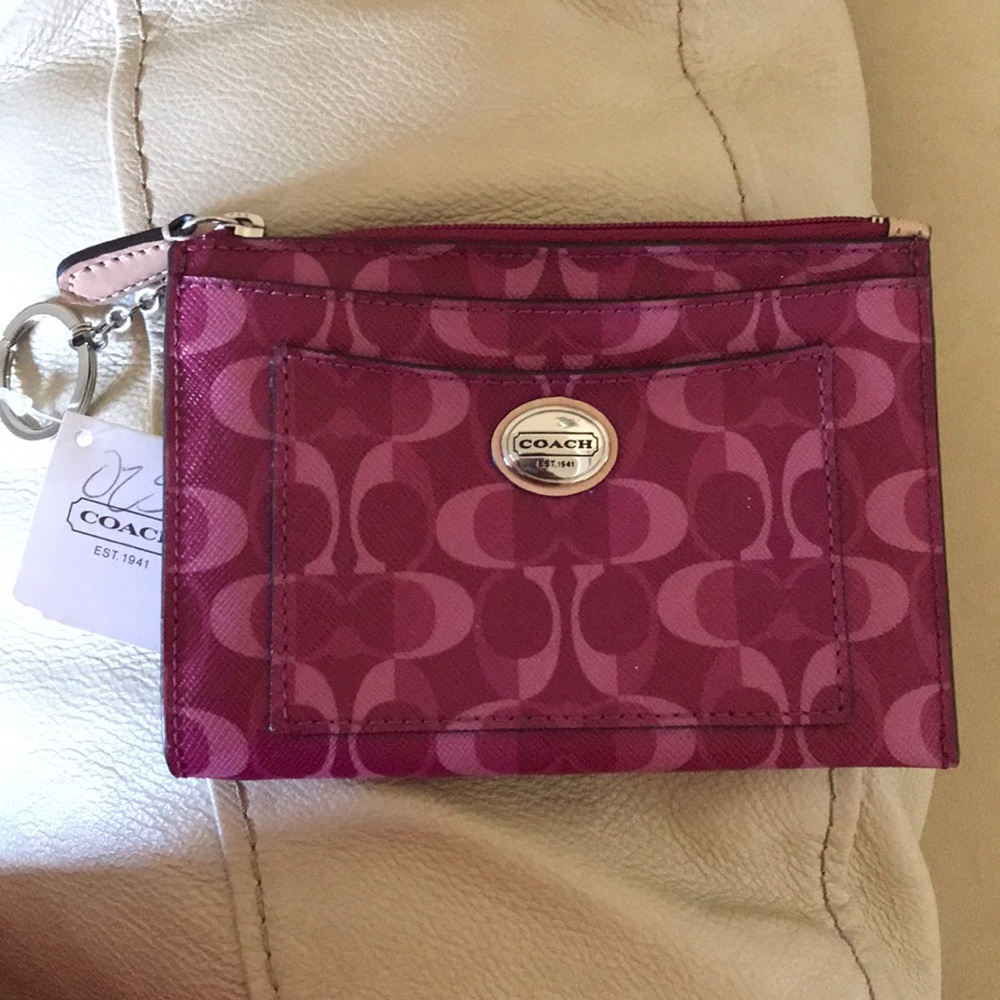 Coach coin purse